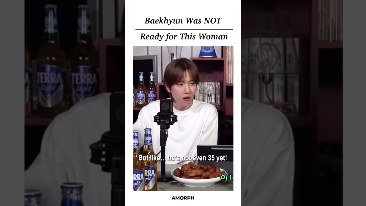 Not Baekhyun getting dragged into a whole baby-making convo live on air😭💀 #baekhyun #viral #shorts