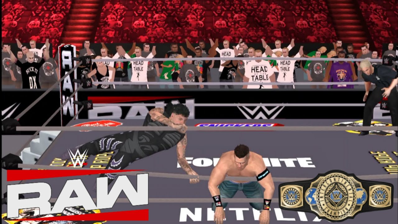 JOHN CENA VS DOMINIK MYSTERIO | INTERCONTINENTAL CHAMPIONSHIP MATCH | WWE 2K25 PSP |