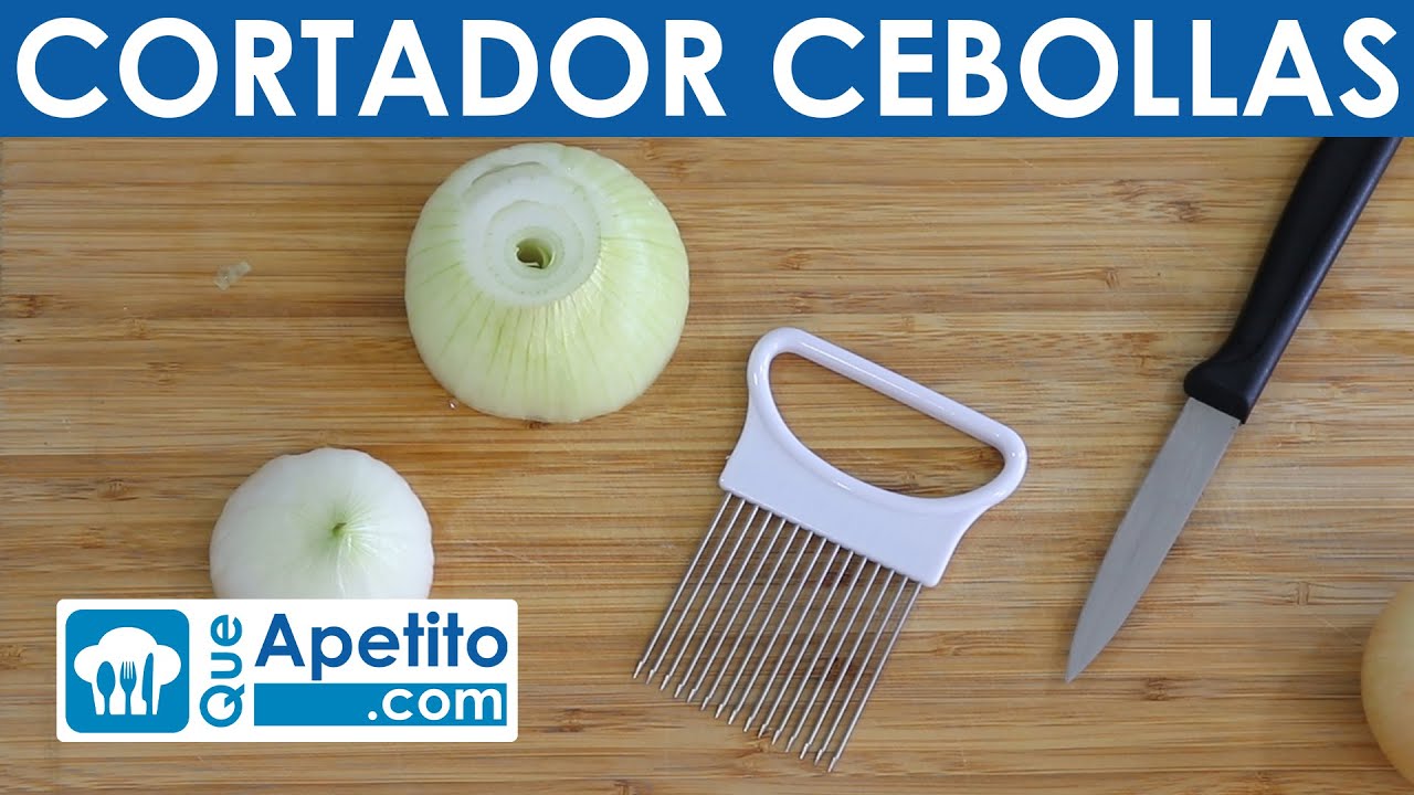Cortador de cebollas f&aacute;cil | QueApetito
