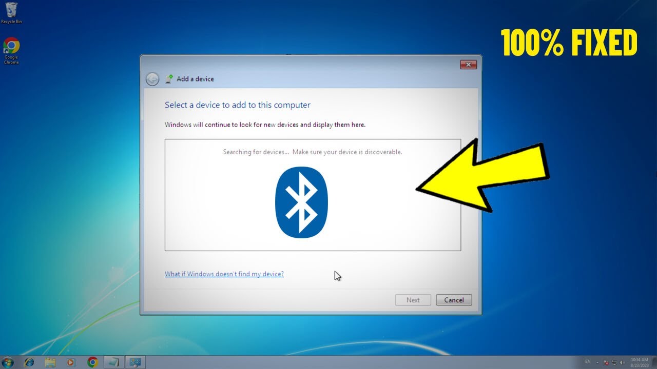 Как исправить Bluetooth не находит ни одного устройства в Windows 7 | Bluetooth can't Find Devices ✅