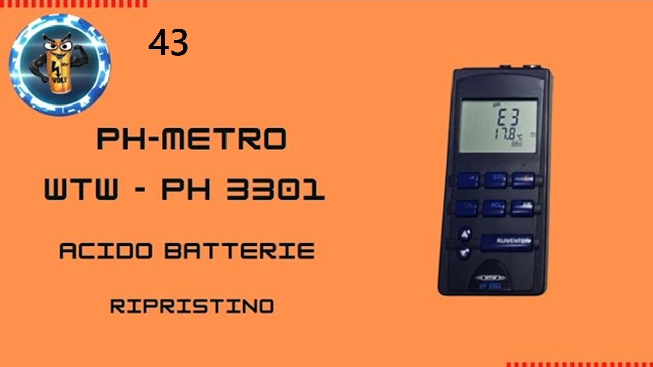 Riparazione PHmetro professionale con taratura e misure PH