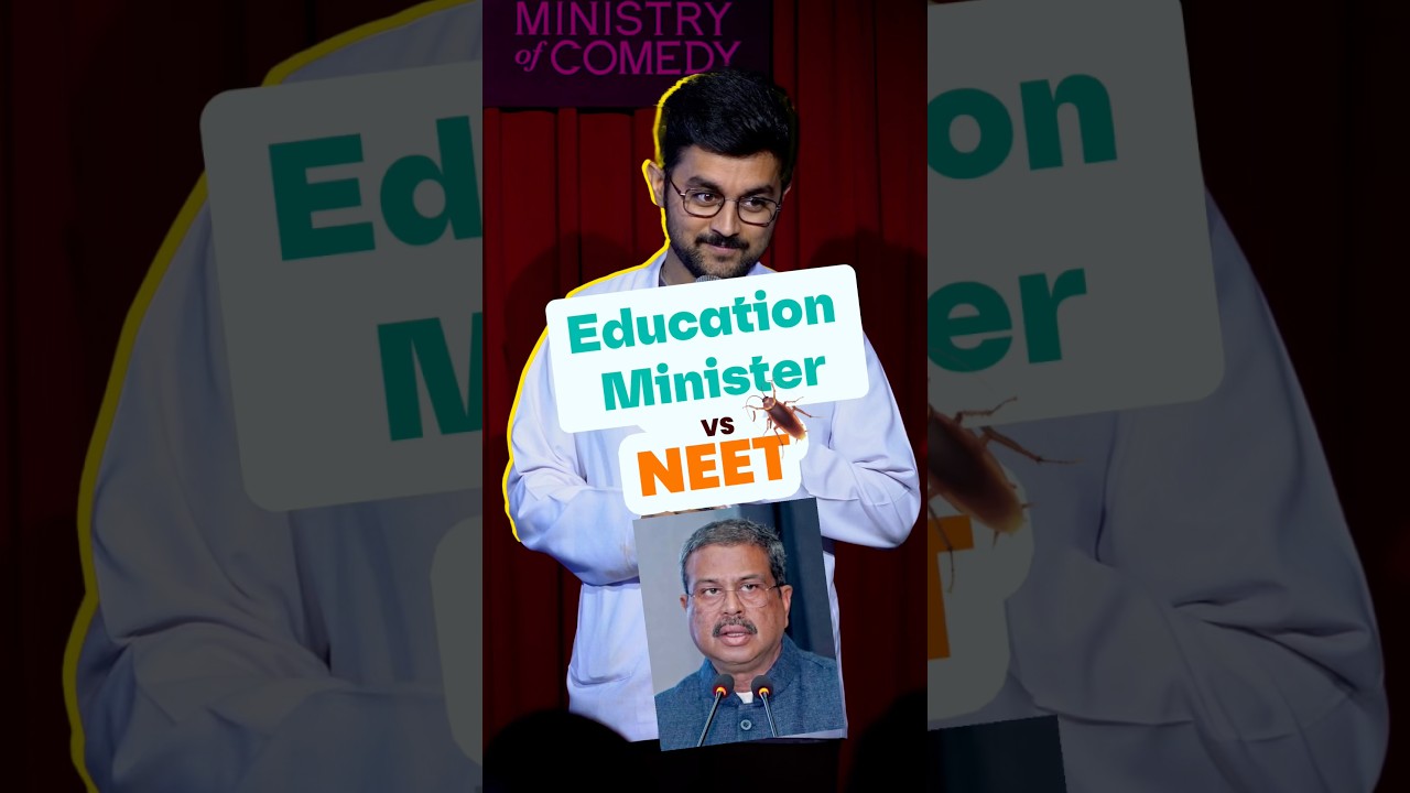Best Minister, Best Govt. | #standupcomedy #neet #neet2026
