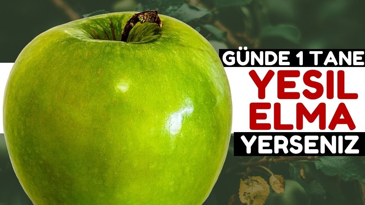 Sabahları 1 Adet Yeşil Elma V&uuml;cudunuza Bunları Yapıyor | Yeşil elmanın Faydaları Nelerdir?