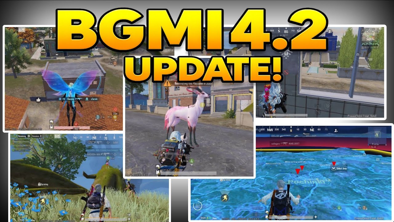 BGMI 4.2 UPDATE 😱 | New Changes &  Features glitches!