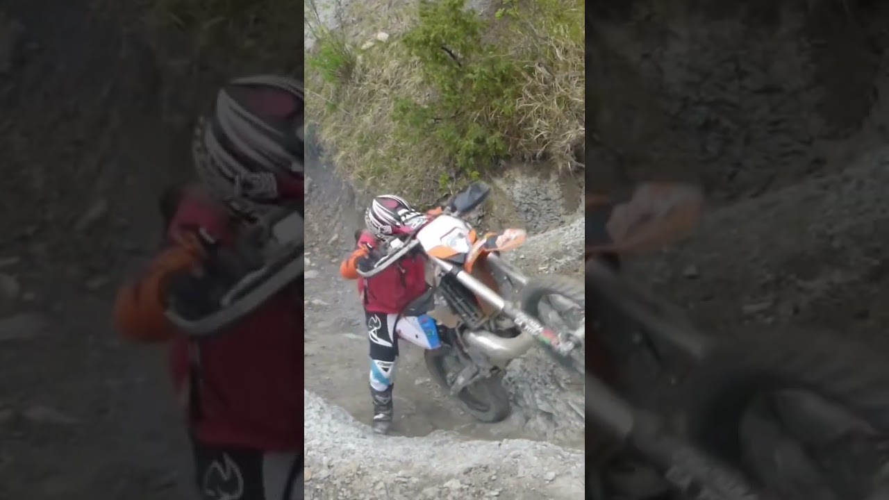 Extrem Enduro hills Istrien Crash #Ktm300exc #exc300  #Hardenduro #shorts #endurofails #endurohard