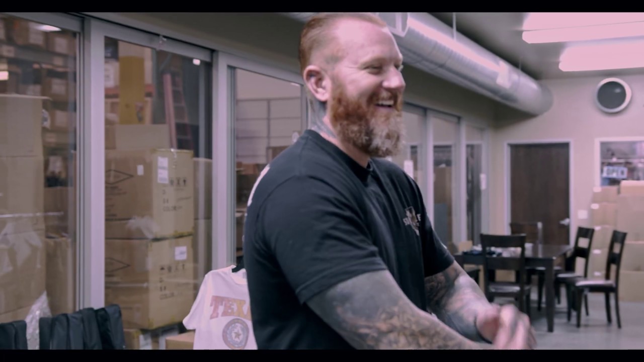 Jeremy Hanna of Sullen Clothing using H2Ocean InkRenu to keep his tattoos looking new