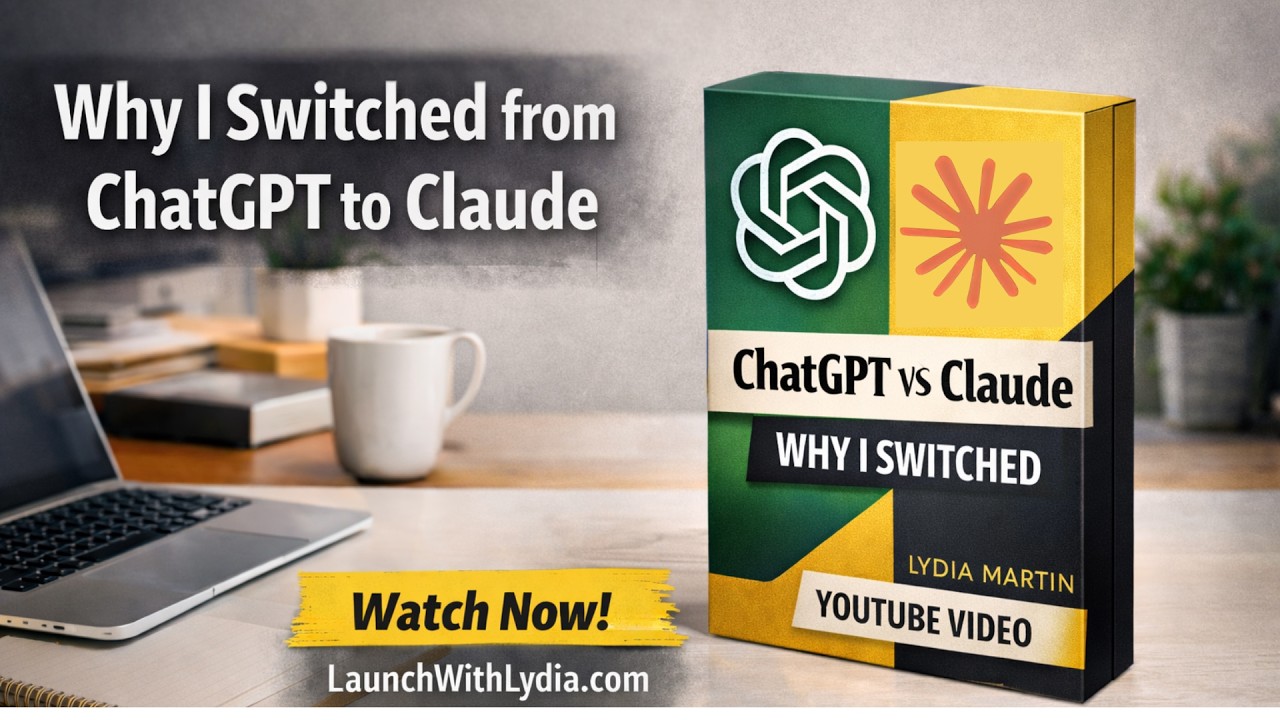 How to Move Your Business from ChatGPT to Claude (My Exact Setup + Where to Start)