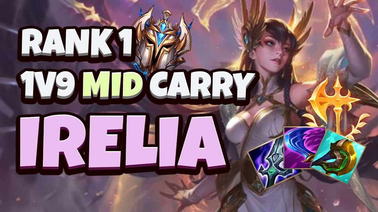 Wild Rift | BANGER IRELIA MID GAME IN CHALLENGER | Rank 1 Challenger Irelia Gameplay