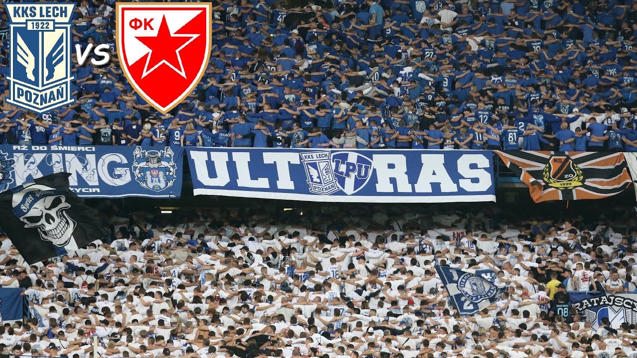 Doping Kibiców Kolejorza | Lech – Crvena zvezda (6.08.2025)