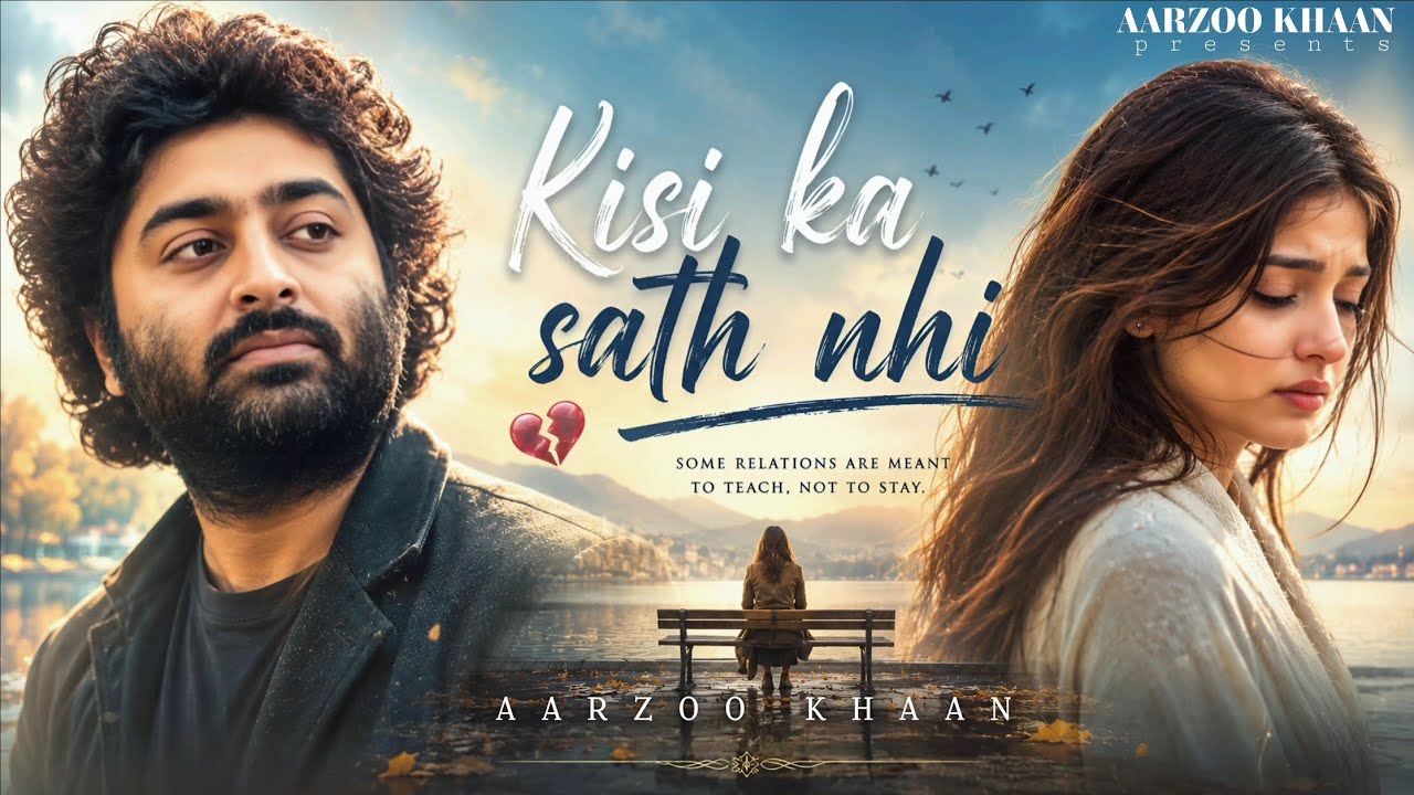 Kisi Ka Sath Nhi &ndash; Aarzoo Khaan | Emotional Hindi Sad Song | New Song 2026 | Arijit Singh Vibe