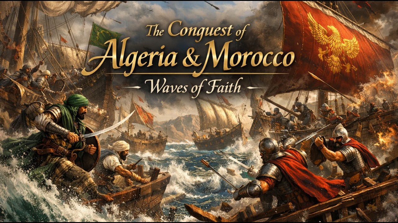 The Naval Conquests of Algeria & Morocco — Waves of Faith Across the Mediterranean | Islamic Story