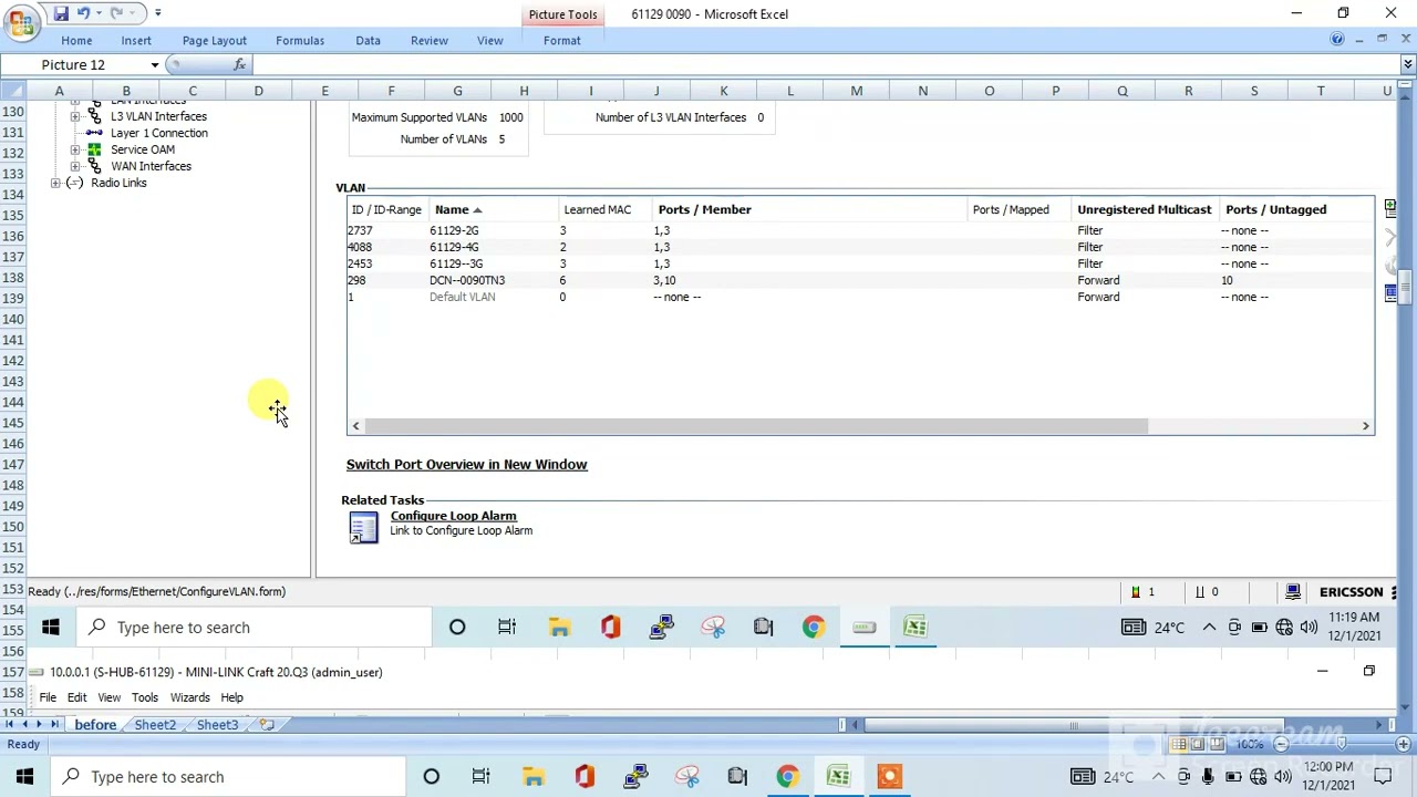 Ericsson Mini Link 6600 How To Configure VLAN IDs