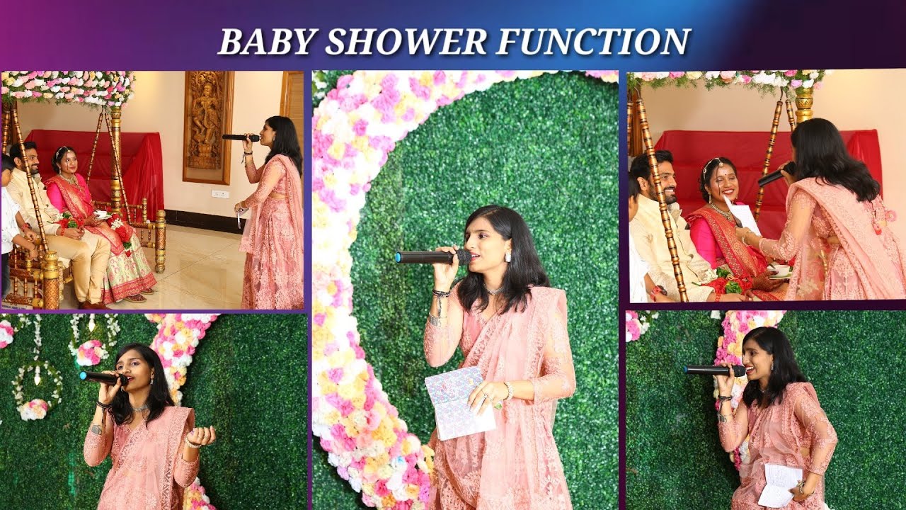 Sola Singaar | Baby Shower | live program by Pragathi Rathi | For booking 👇🏻#babyshower #solasingaar