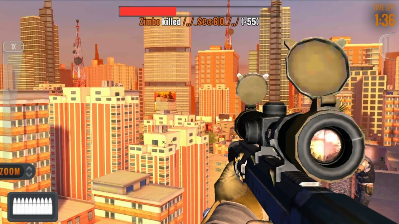 Mouggier plays Sniper 3D Assassin (PVP 4)