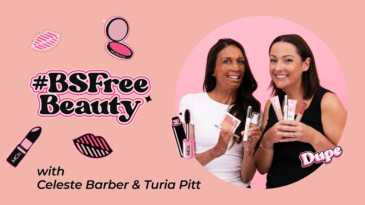Get Ready With Celeste Barber & Turia Pitt #BSFreeBeauty 💕