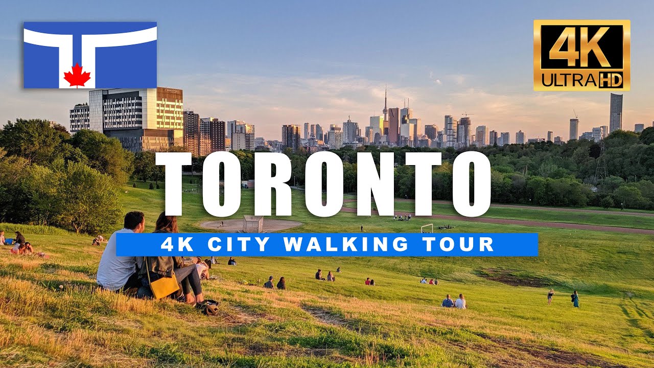 4K Toronto Walking Tour - Cabbagetown & Riverdale Park