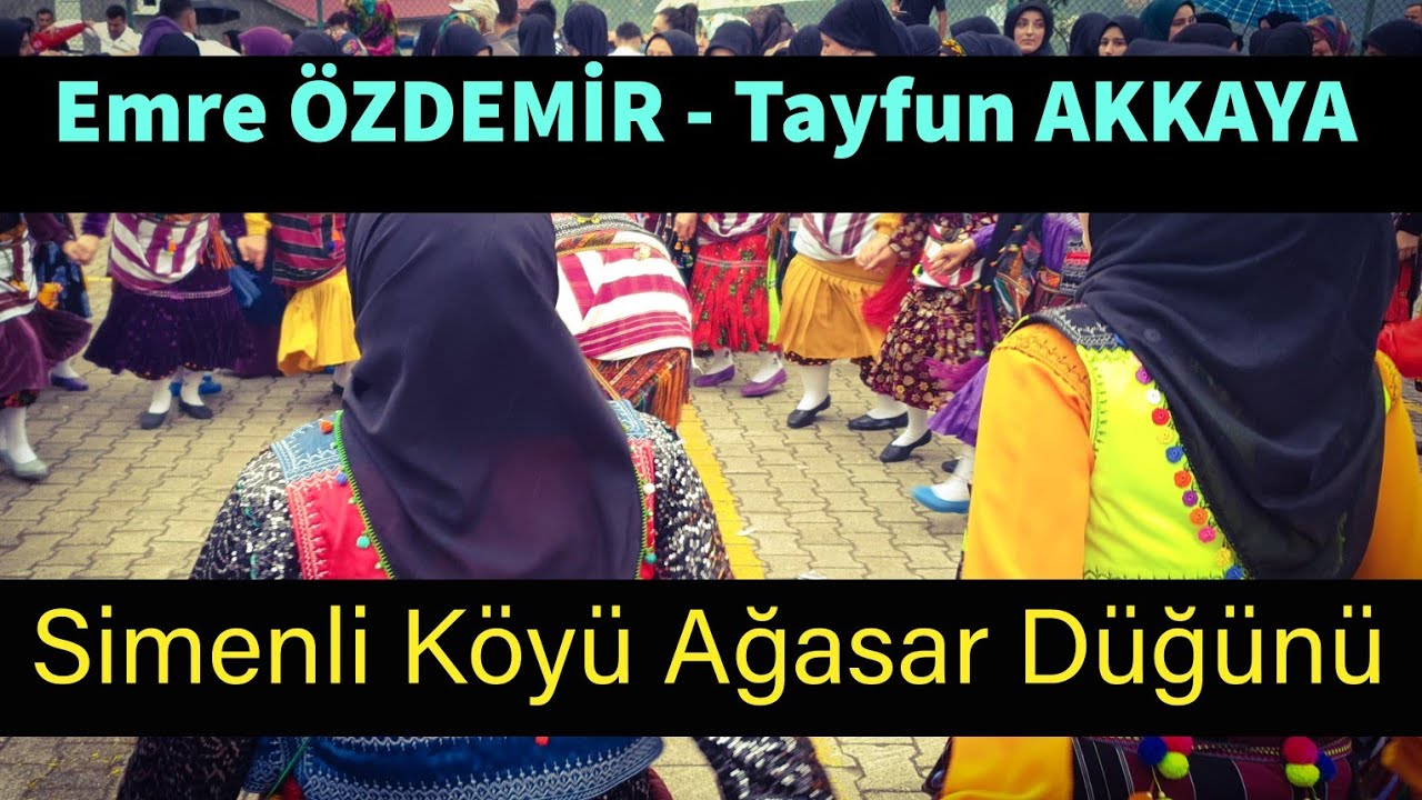 Emre ÖZDEMİR & Tayfun AKKAYA - Simenli Köyü Ağasar Düğünü Horon