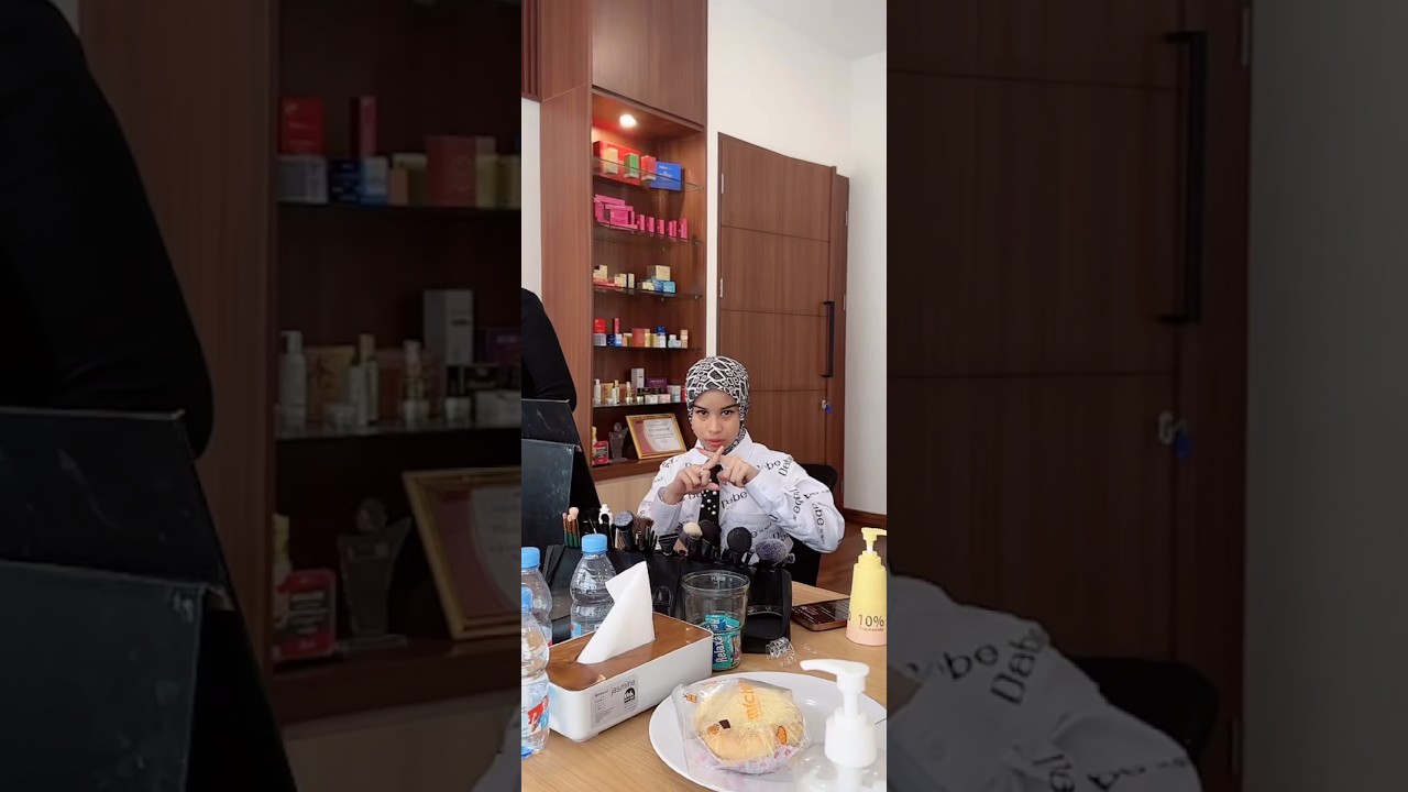 Umi lagi mic up guys🤩🥰 #milada7 #lucu
