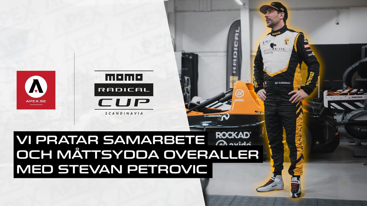 Vårt samarbete och måttsydda overaller med MOMO Radical Cup Scandinavia