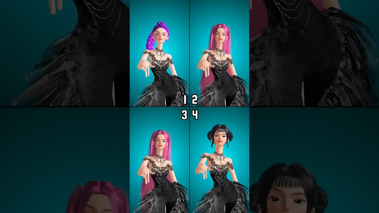 K-POP DEMON HUNTERS - WHO IS BEST COUPLE 🙀💗? #shorts #zepeto #kpopdemonhunters
