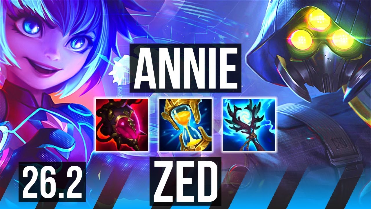ANNIE vs ZED (MID) | First Strike | EUW Master | 26.2
