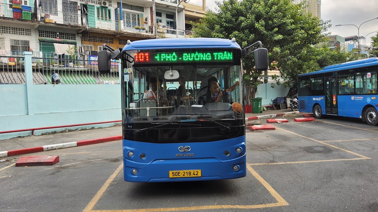 Review Lộ trình chi tiết Lượt đi Tuyến 101 (BXB Chợ Lớn (Bến B) - Tân Nhựt (H.Bình Chánh))