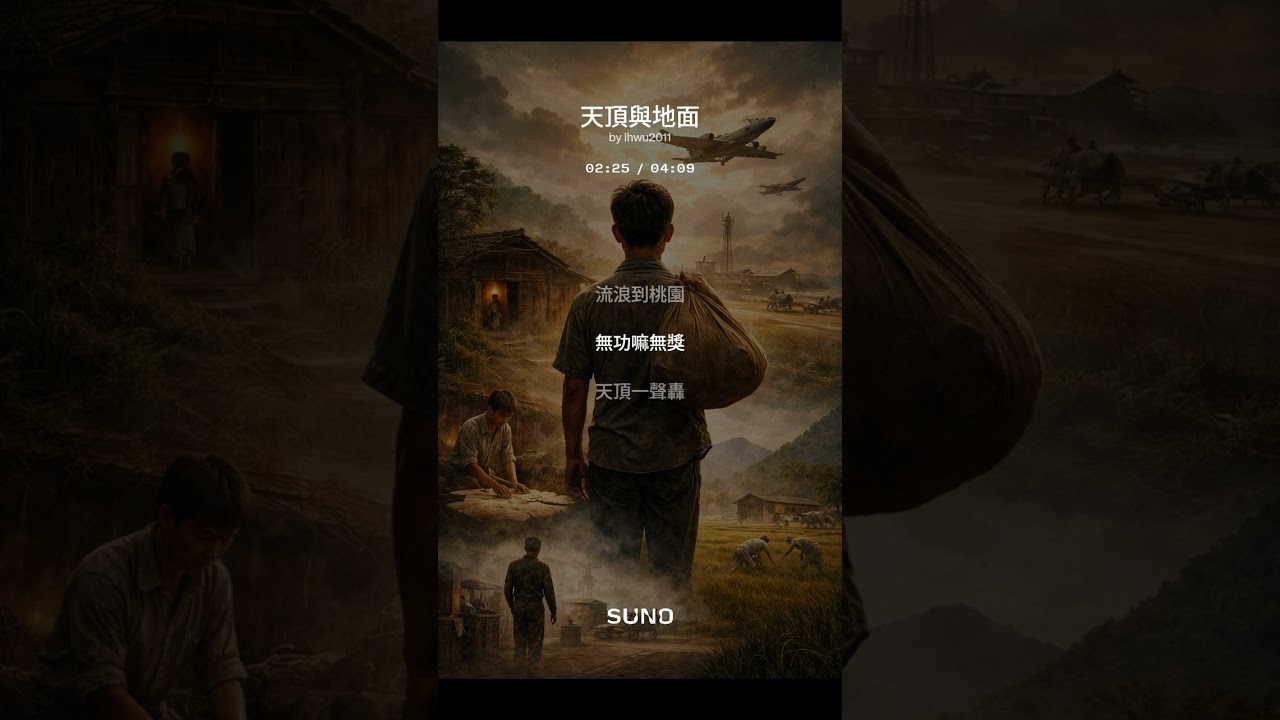 台語歌：天頂與地面