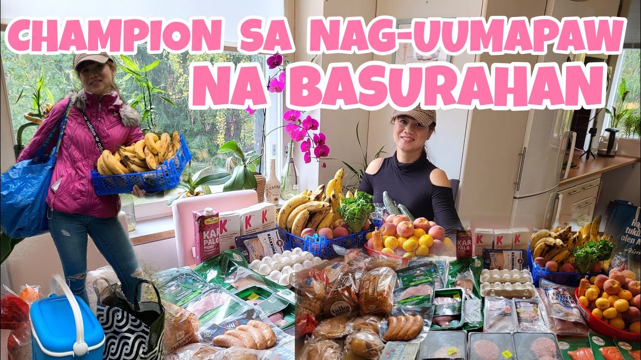 CHAMPION 🏆 NA NAMAN SA UMAAPAW NA BASURAHAN | DUMPSTER DIVING IN FINLAND | THAI-FINNISH