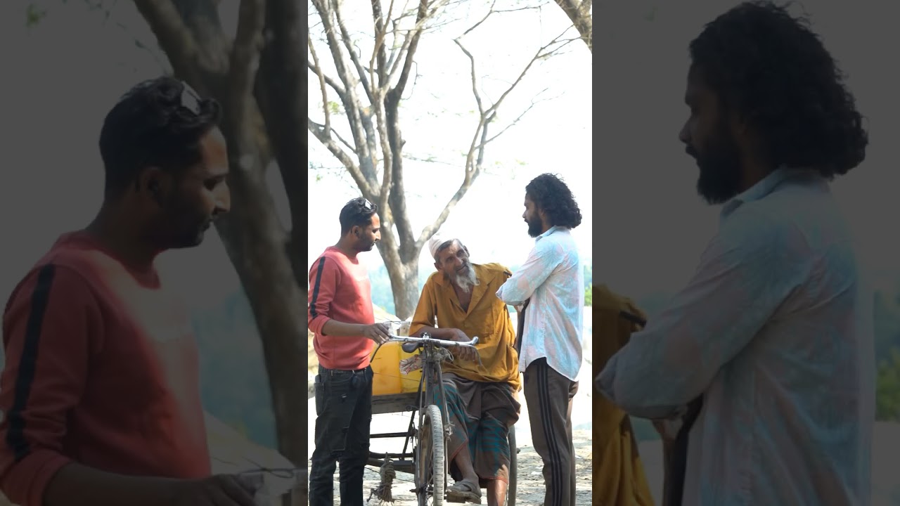 আজকে চাচাকে রাস্তায় ভ্যান চালাতে দেওয়া হবে না,,,,💞💕#foryou #vairal #views 