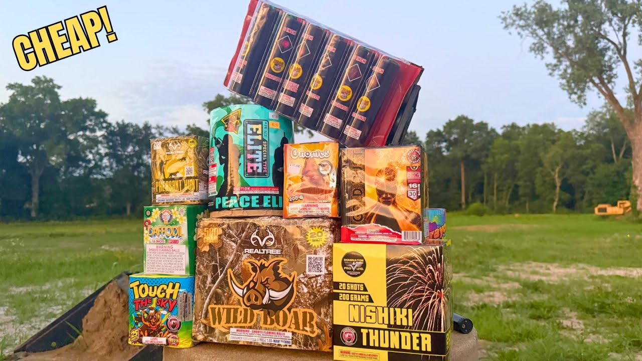Lighting Fireworks BEFORE July 4th!