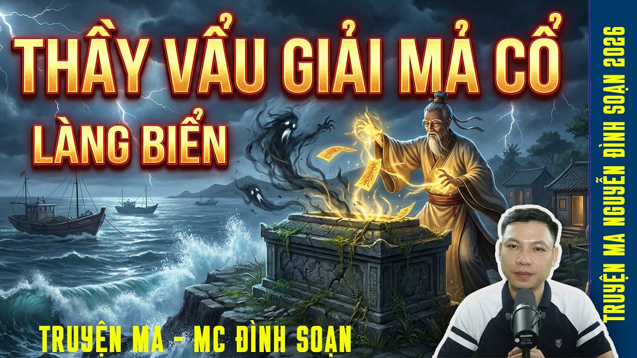 ĐỌC TRUYỆN: Thầy Vẩu Giải Mả Cổ Làng Biển – Đêm Có Người Kéo Chân Từ Dưới Sàn | Đình Soạn 2026