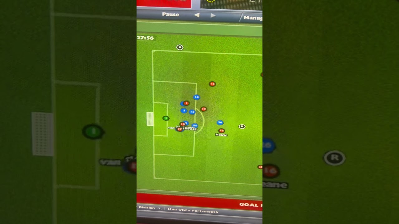 FM2005 Demo Man united vs Portsmouth 5:0