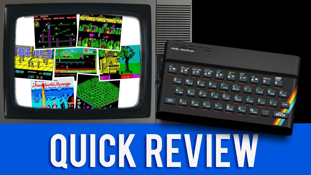 The zx spectrum 48k - Quick Review & My Memories of the 1980's