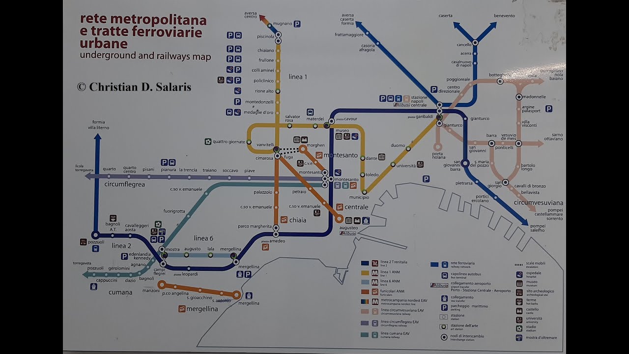 Trenitalia - Napoli Campi Flegrei: partenza ETR425.116 / M.83849
