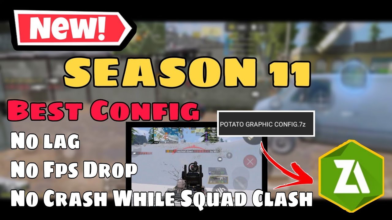 *NEW* Potato Graphic Config For Season 11 | Improve Gameplay (Most Recommended) 100%Legit‼️