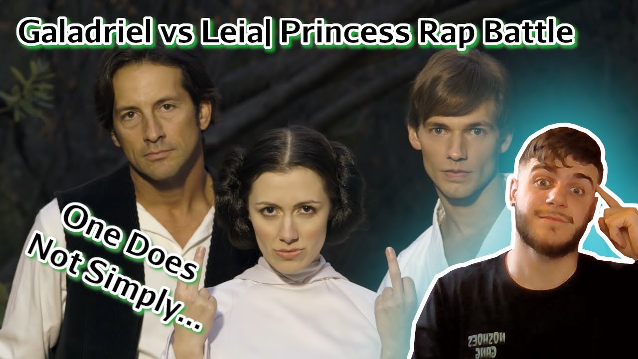Galadriel vs Leia | Pincess Rap Battle (Reaction)