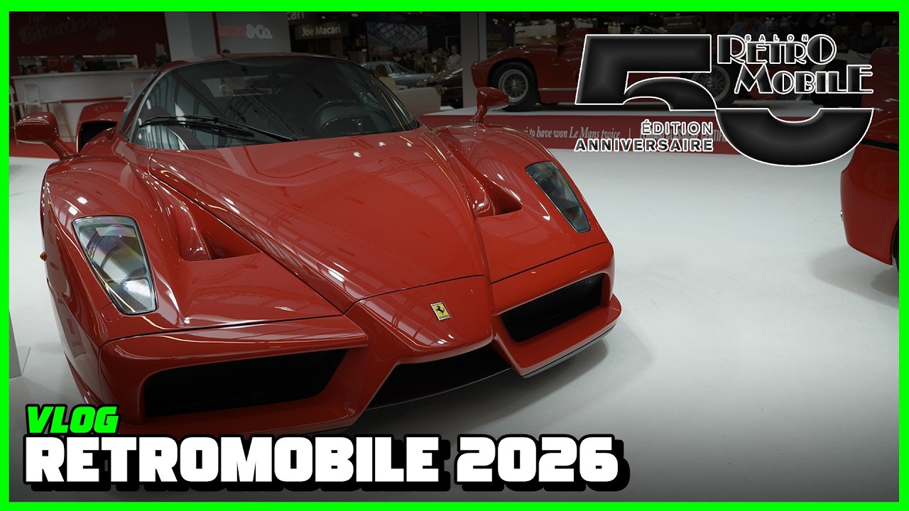 RETROMOBILE 2026 LES 50 ANS - LE PLUS BEAU SALON