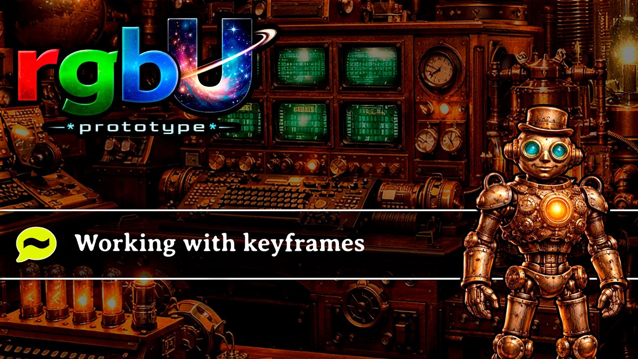 rgbU: working with keyframes