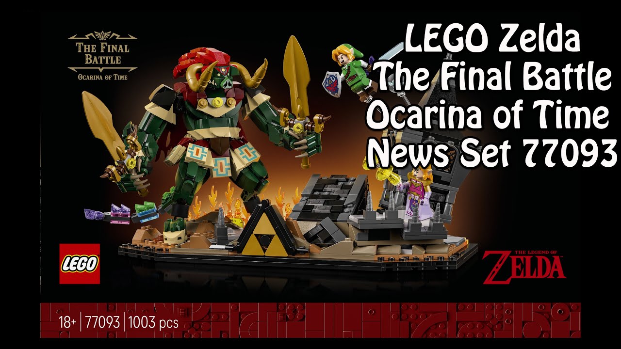 LEGO Zelda: The Final Battle - Ocarina of Time (Set 77093) - Klemmbausteinlyrik News