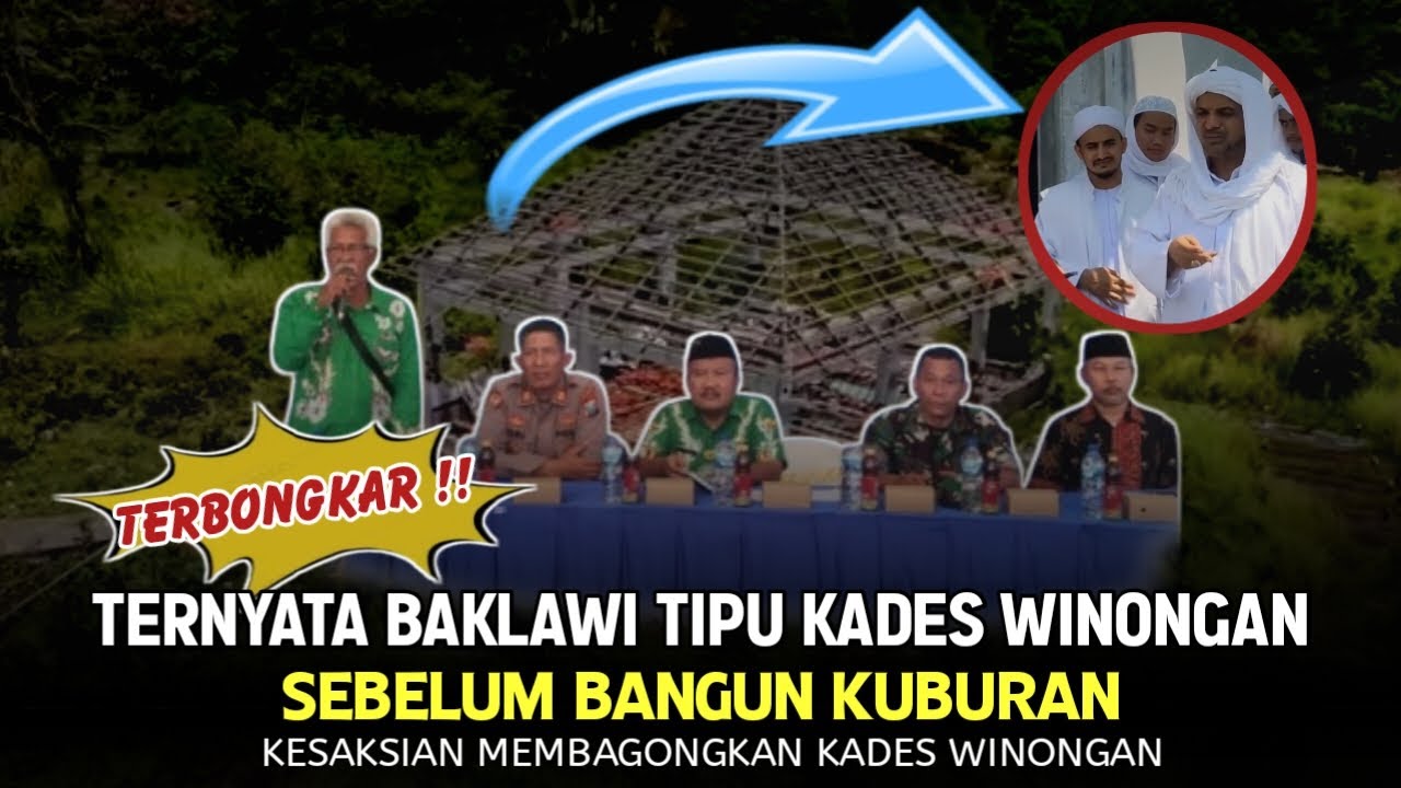 Kesaksian Kades Winongan‼️Di T1PU Baklawi Soal Perizinan Bangun Kuburan