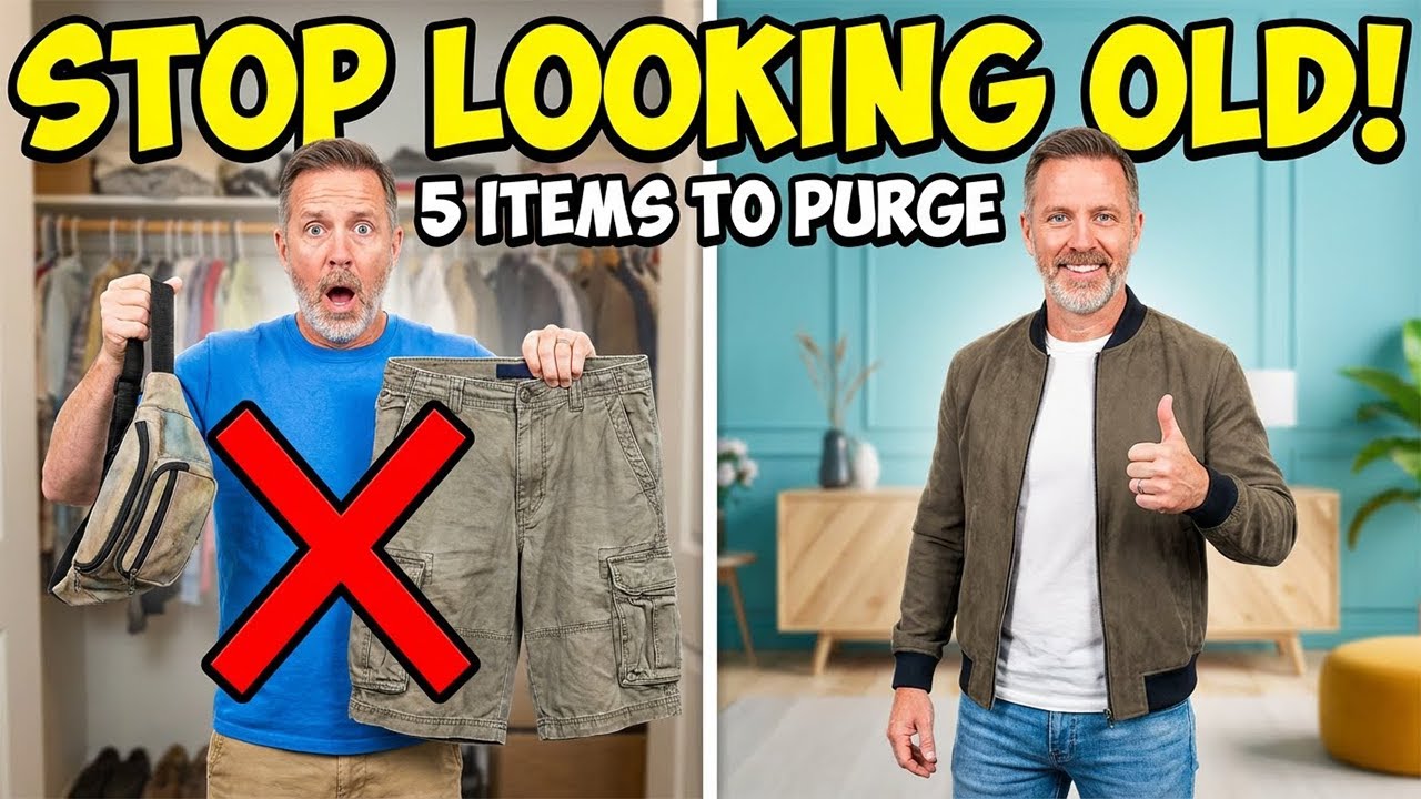 Stop Looking Old! 5 Ridiculous Items Every Man Over 50 Must Purge