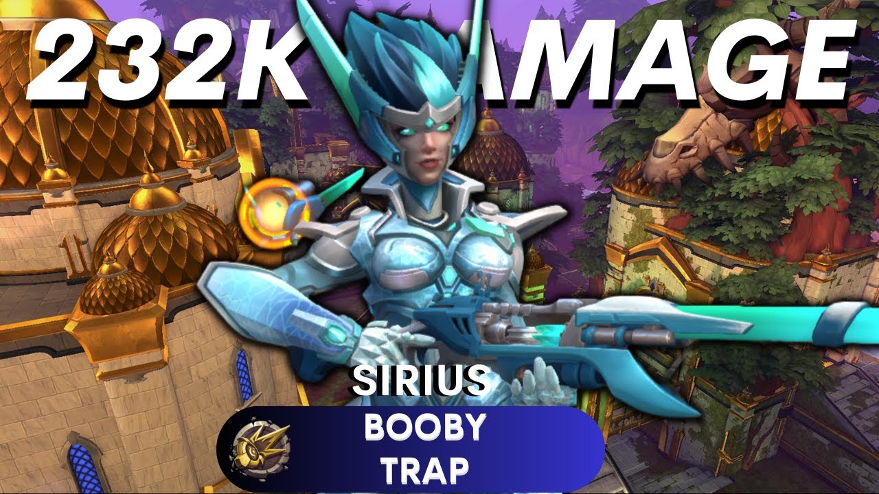 231KDmg Sirius Vivian Booby trap Platinium - Paladins Competitive Gameplay