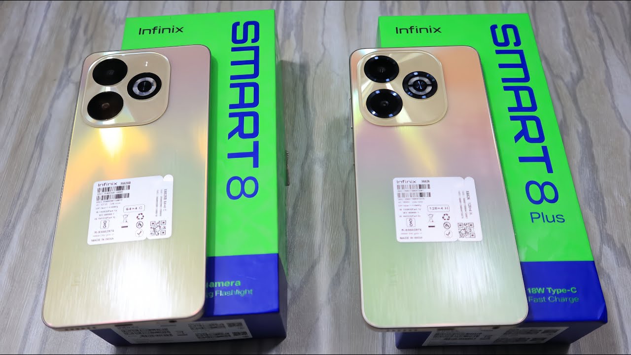 Infinix Smart 8 Vs Infinix Smart 8 Plus - Compression || Which Should You Buy ? ⚡⚡