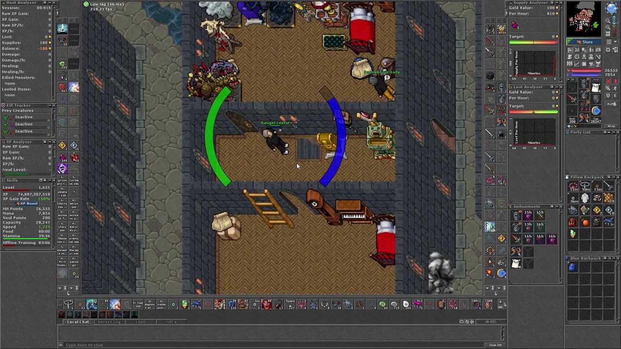 Tibia - Ek 2700 Top Ek Global - Bom Dia Amigões!!!! Essencias Hoje