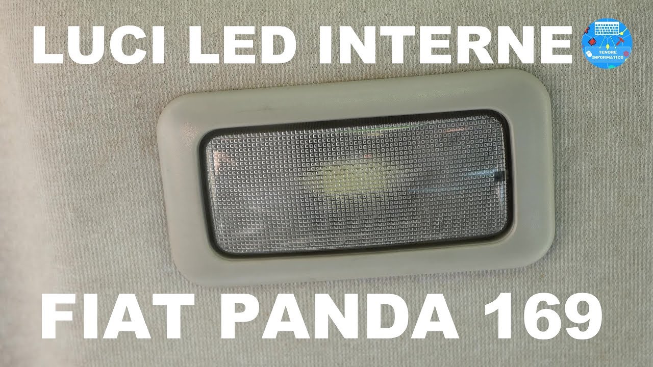 Sostituzione luci interne FIAT Panda 169