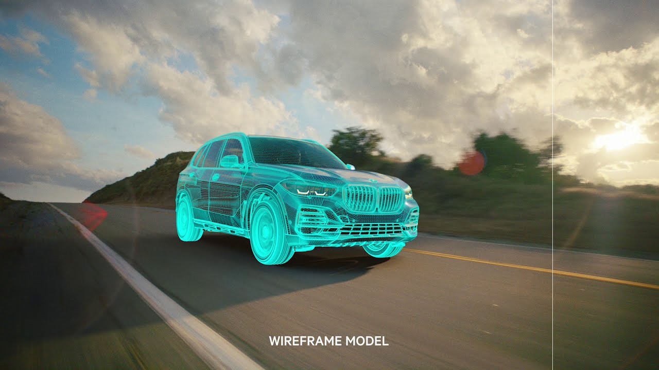 How do you create a BMW commercial when you can't shoot the cars?
