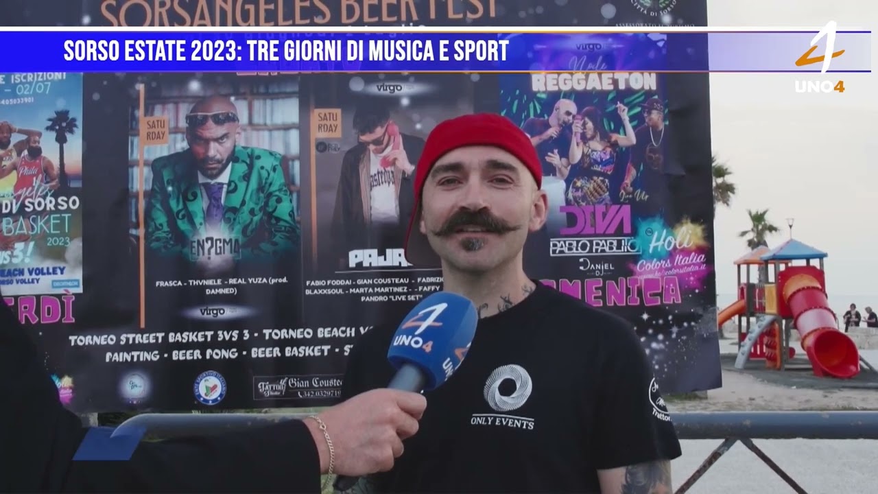 Sorso estate 2023: tre giorni di musica e sport