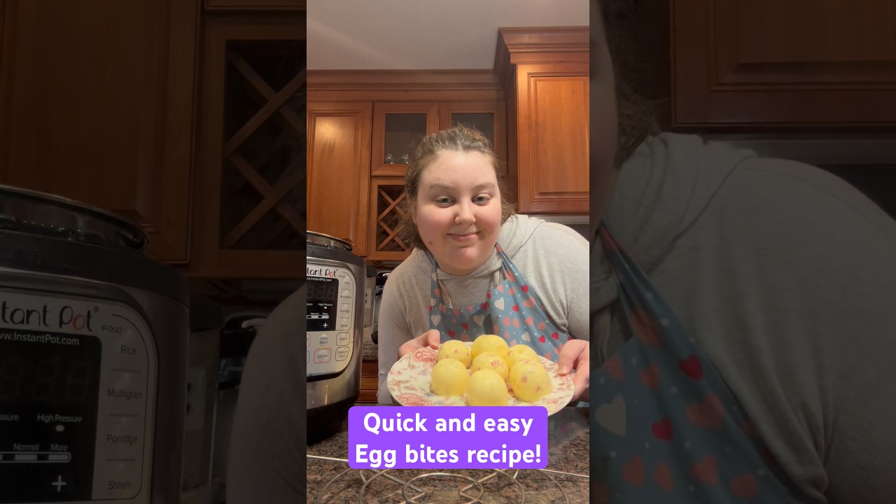 Instant Pot Egg Bites! 