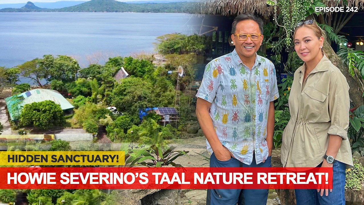 HOWIE SEVERINO: Kapusod Earth Dome & Tree House Sanctuary! | Karen Davila Ep242