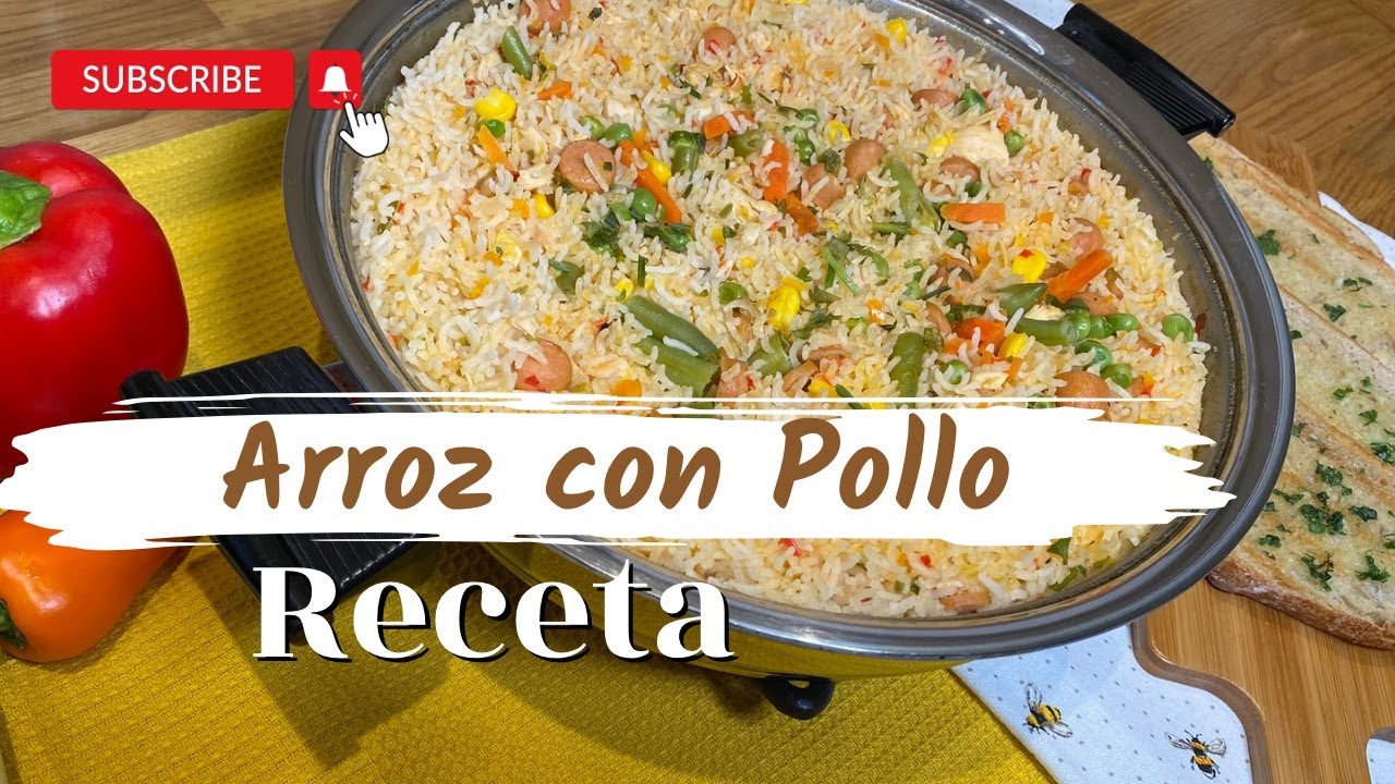 Receta de Arroz con Pollo 🍗🍚  Fácil, Económico y Delicioso | Como hacer Arroz con Pollo desde cero